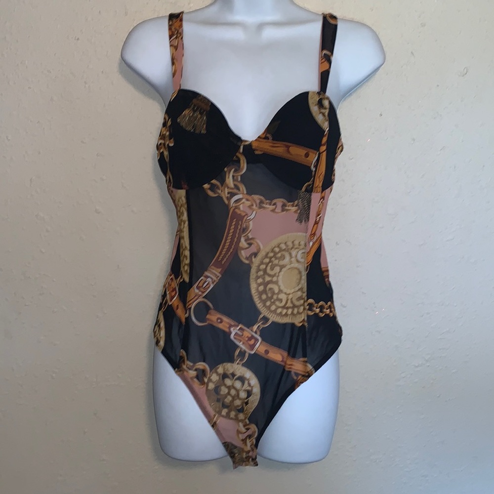 Beautiful mess adult onesie thong